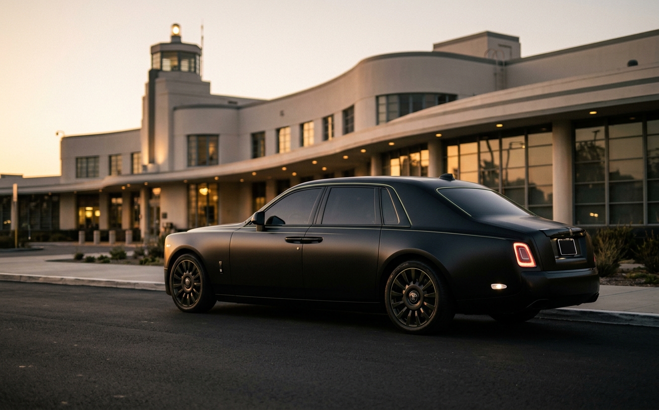 Long Beach Airport Chauffeur Transportation information from VOOR BLACK