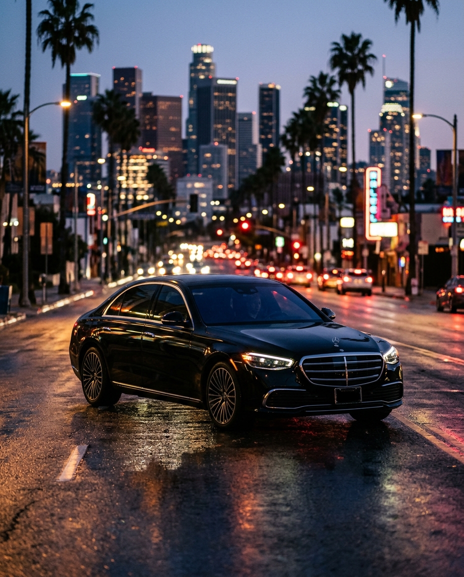 Long Beach Chauffeur Service information from VOOR BLACK